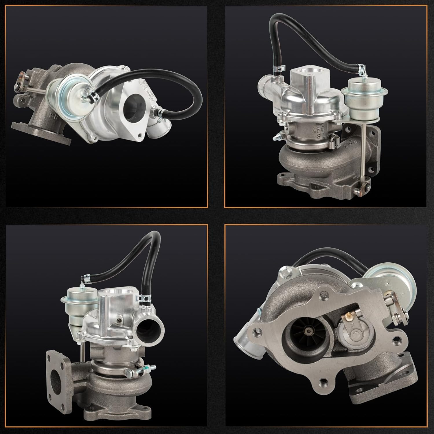 7020831 Turbo Charger Turbocharger Compatible with Bobcat T180 T190 T550 T590 S205 S550 S570 Kubota V2607T Engine 7000677
