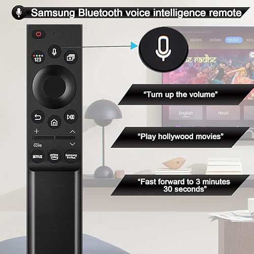 Miniatura 2 de Nuevo BN59-01357F reemplazo de control remoto por voz para Samsung Remote Smart TVs The Frame QLED 4K 8K Smart TVs y QLED TVs Series Q60A Q70A