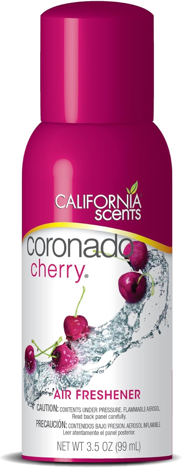 California Scents 41407 Aerosol Spray, Coronado Cherry, 3.5