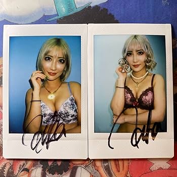 【激レア】　AIKA 直筆サイン入りチェキ　3枚セット　#イベント限定 Amazon.co.jp: AIKA 直筆サイン入り チェキ : おもちゃ