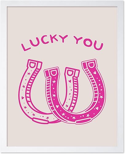 Miniatura 32 de Poster Master Póster con texto en inglés "You've Yeed Your Last Haw", estampado retro de vaquero rosa, arte occidental, arte moderno, arte del