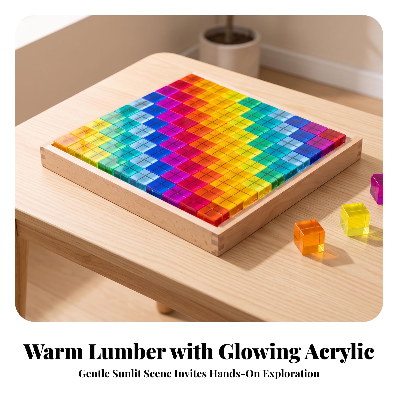 Tablero Encaje con | Sensorial, Didáctico, Juego Clasificación Colores, Niños