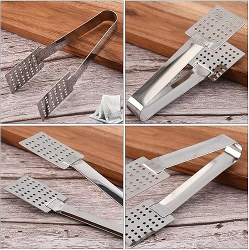 Miniatura 4 de DOITOOL - Juego de 2 piezas de acero inoxidable para té de hierbas con infusor de té útil para cocina