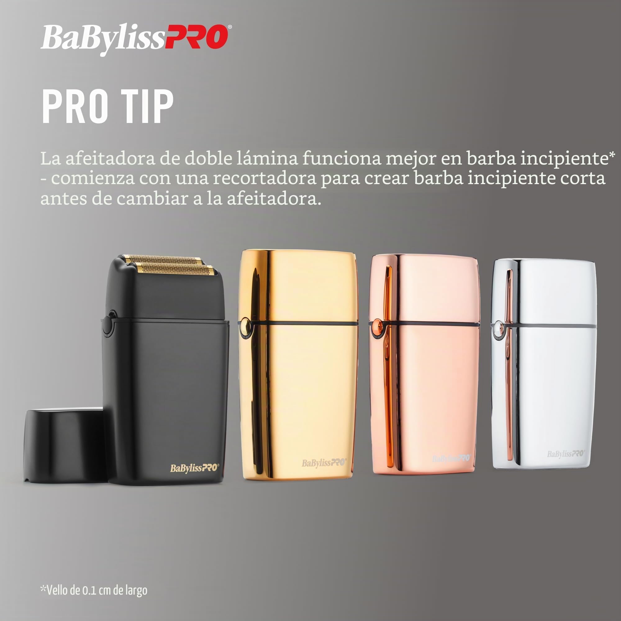 BaBylissPRO Afeitadora profesional de alto par