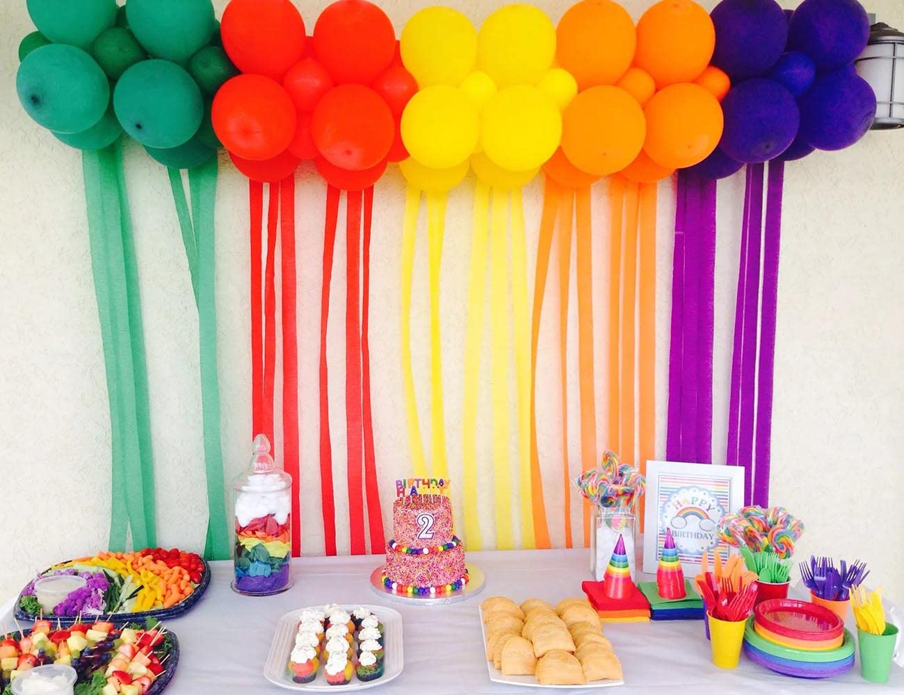 6 Rolls Colourful Crepe Paper(4.5CMx25M) Rainbow Crepe Streamers for Party Decorations(Orange,Blue,Green,Purple,Red,Yellow) - Image 2