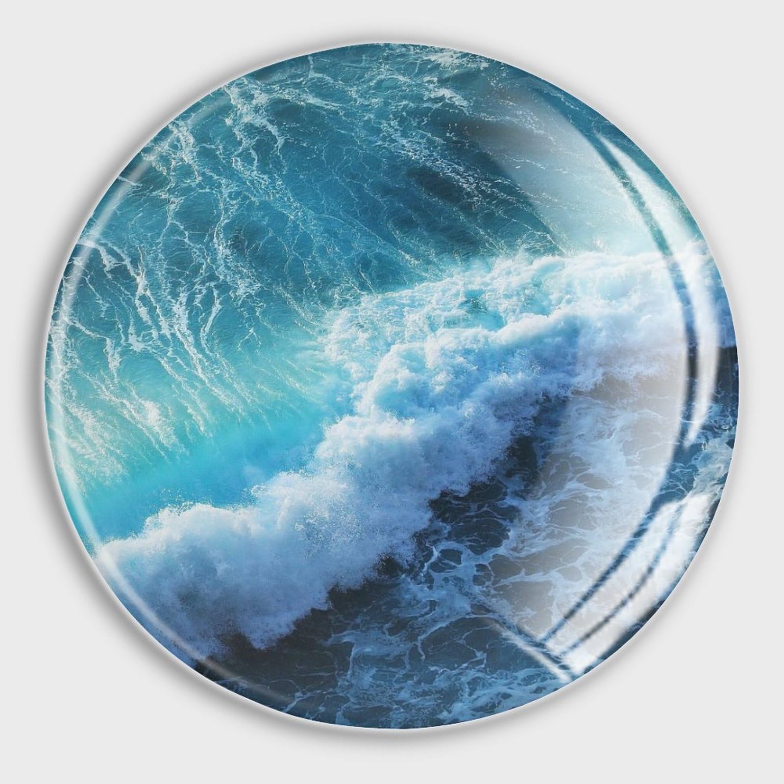 Aimants de réfrigérateur en verre pour ne plus perdre vos mémos sur tableau blanc