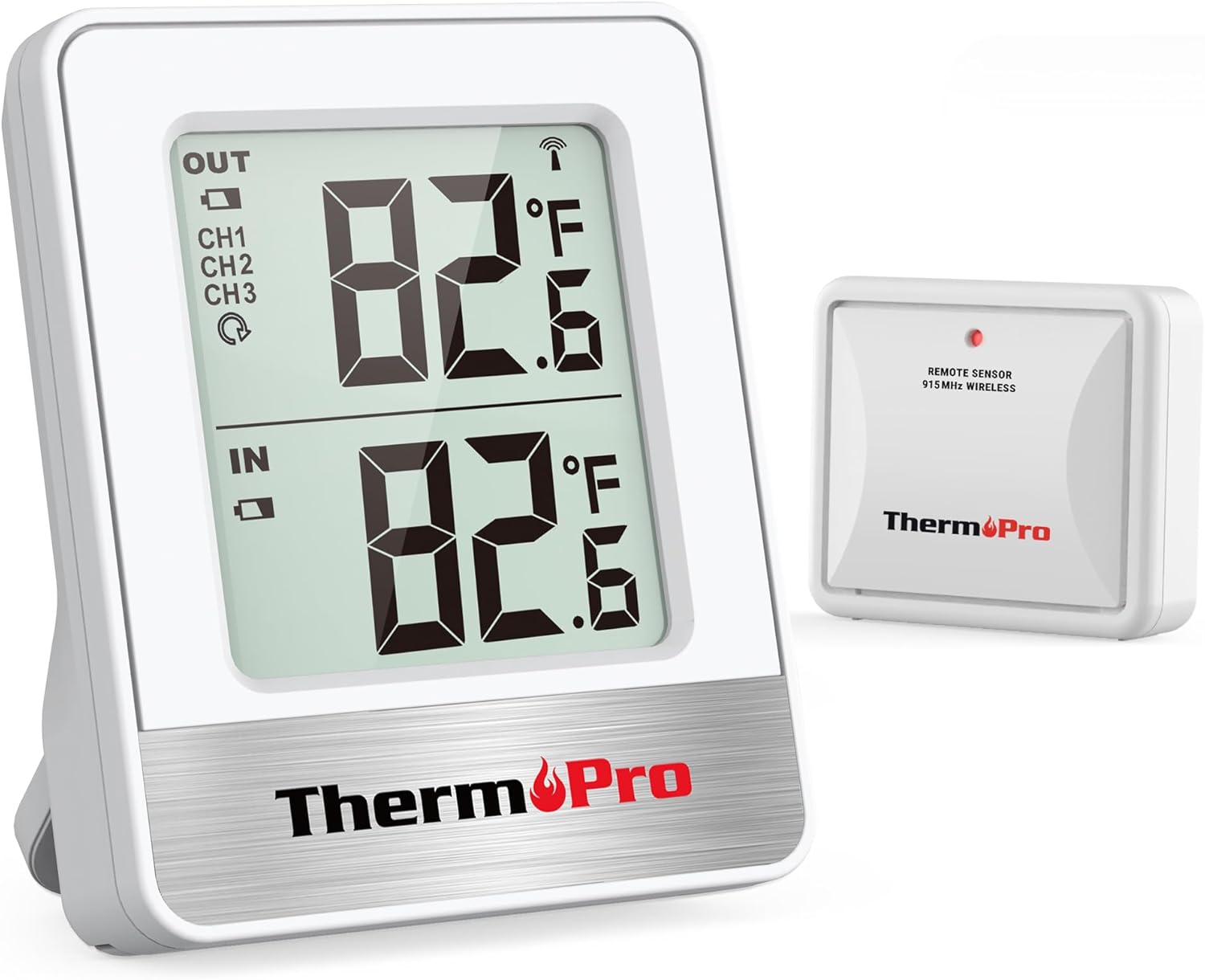 ThermoPro 500FT Indoor Outdoor Thermometer Wireless,...