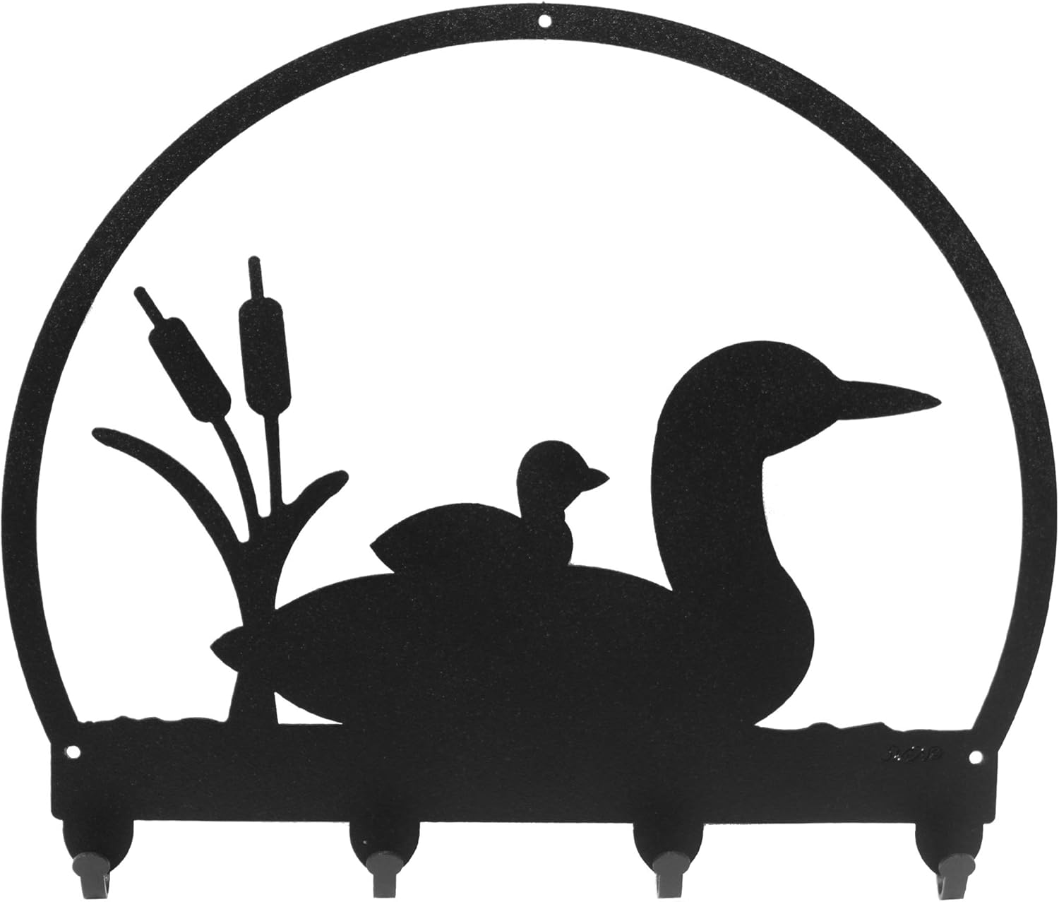 SWEN Products Loon Metal Key Chain Hanger - Leash Holder