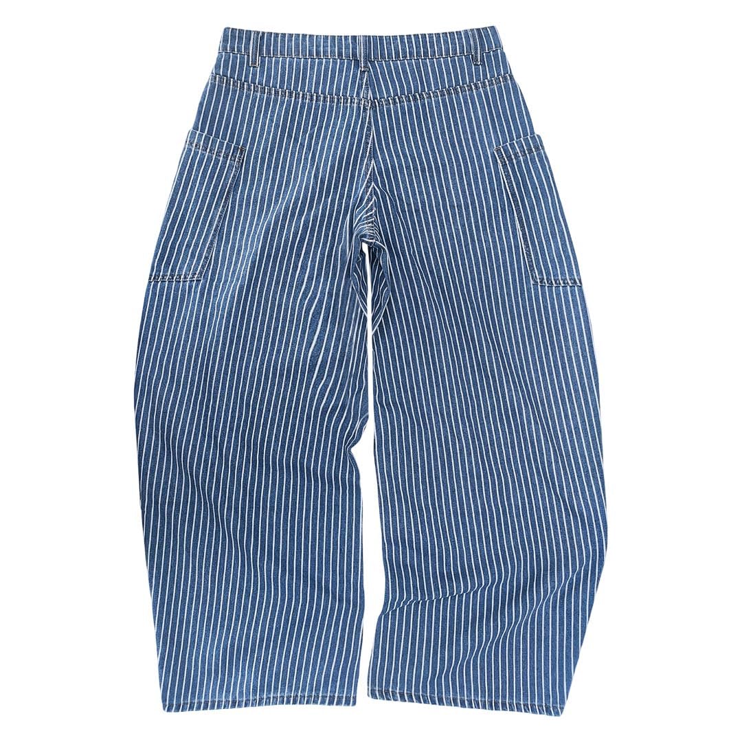 Jeans Uomo Baggy Elefante Loose Balloon Slim Moto Pantaloni Y2K Flare Larghi Invernali Flared Fit Cargo Jins Salopette