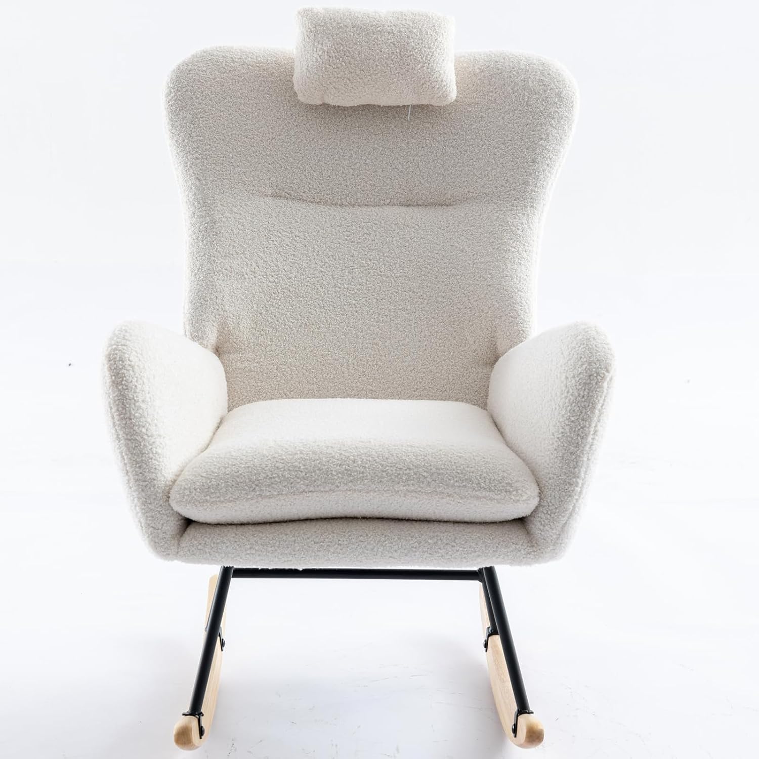 Nursery Rocking Chair, Modern Accent Rocking