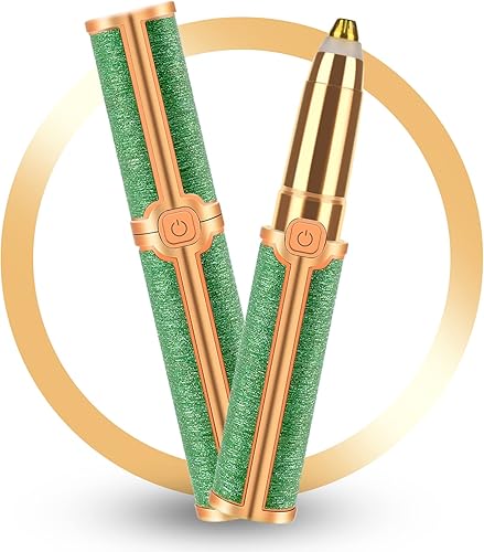 Recortadora de cejas recargable, sin dolor y depiladora eléctrica de precisión para cejas, cejas y cara para mujeres, depiladora para cejas, cara,