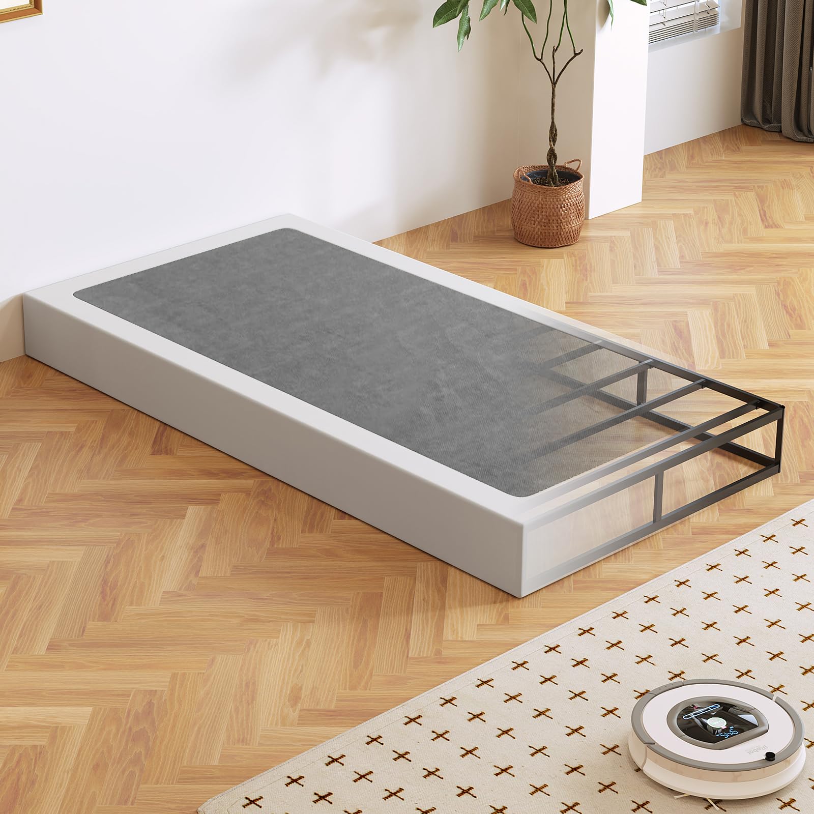 Photo 1 of Arhomefurni Twin Box Spring - 7 Inch, Heavy Duty Metal