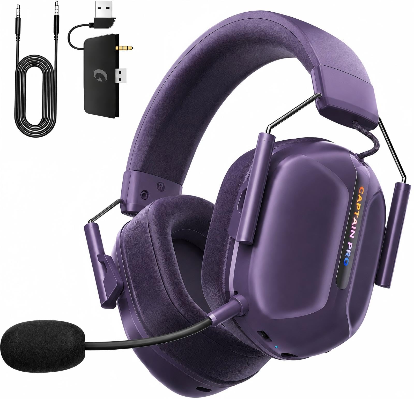 RYR Gaming Headset, Phantom Purple Color