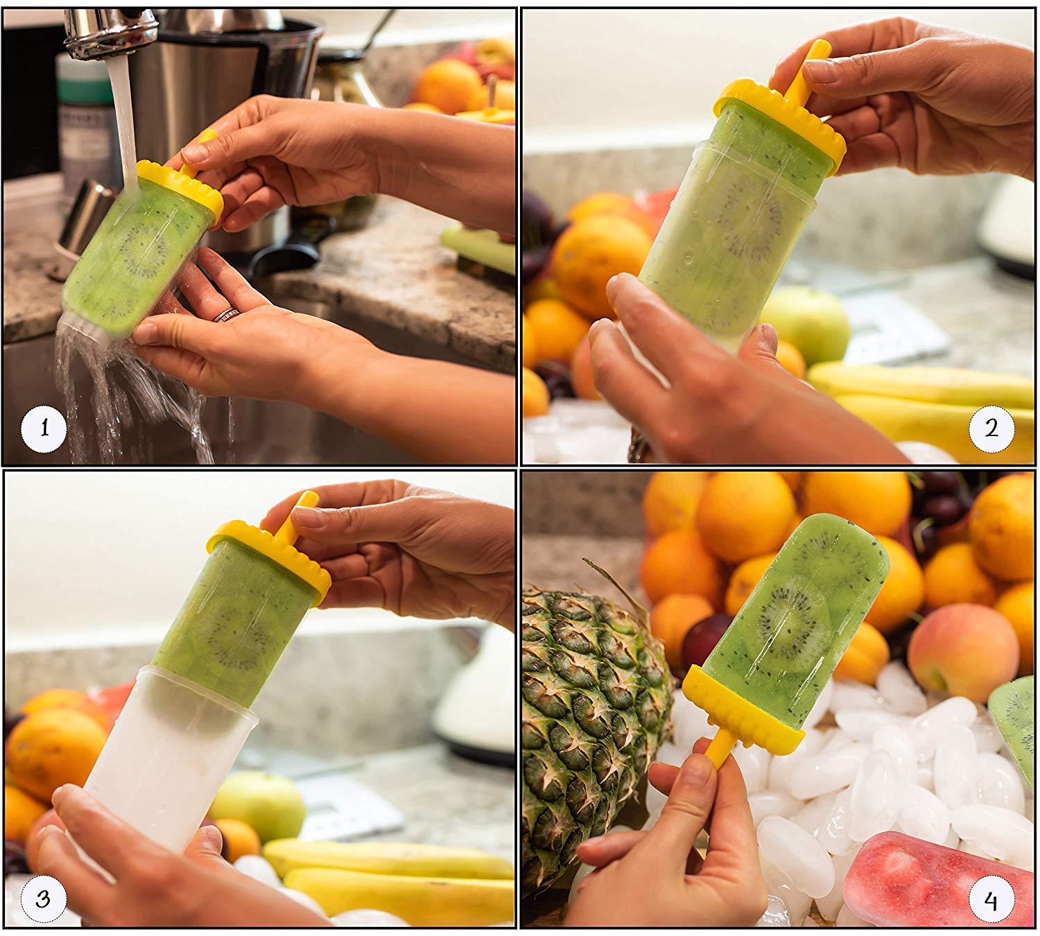 Moldes Helados Bebe Bolsa Para Polos De Hielo Patelai 200 Bolsas