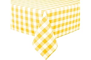 Rectangle Tablecloth Buffalo Check Heavy Duty Fabric 100% Cotton
