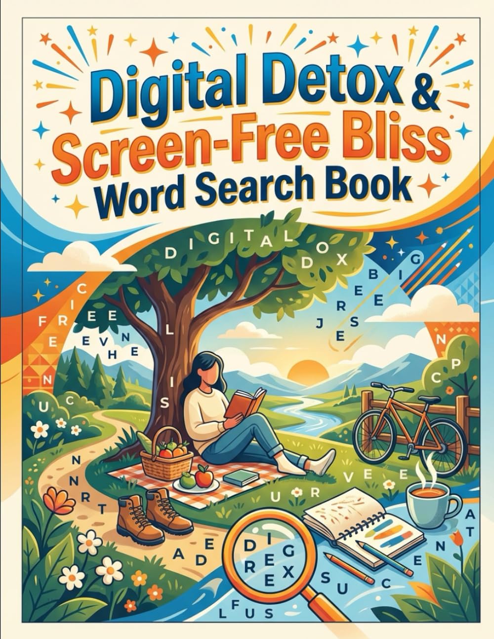 The Analog Escape: 50 Large Print Word Search Puzzles to Quiet Digital Noise: A Screen-Free Sanctuary for Restoring Focus and Finding Your Center (2026 Edition)