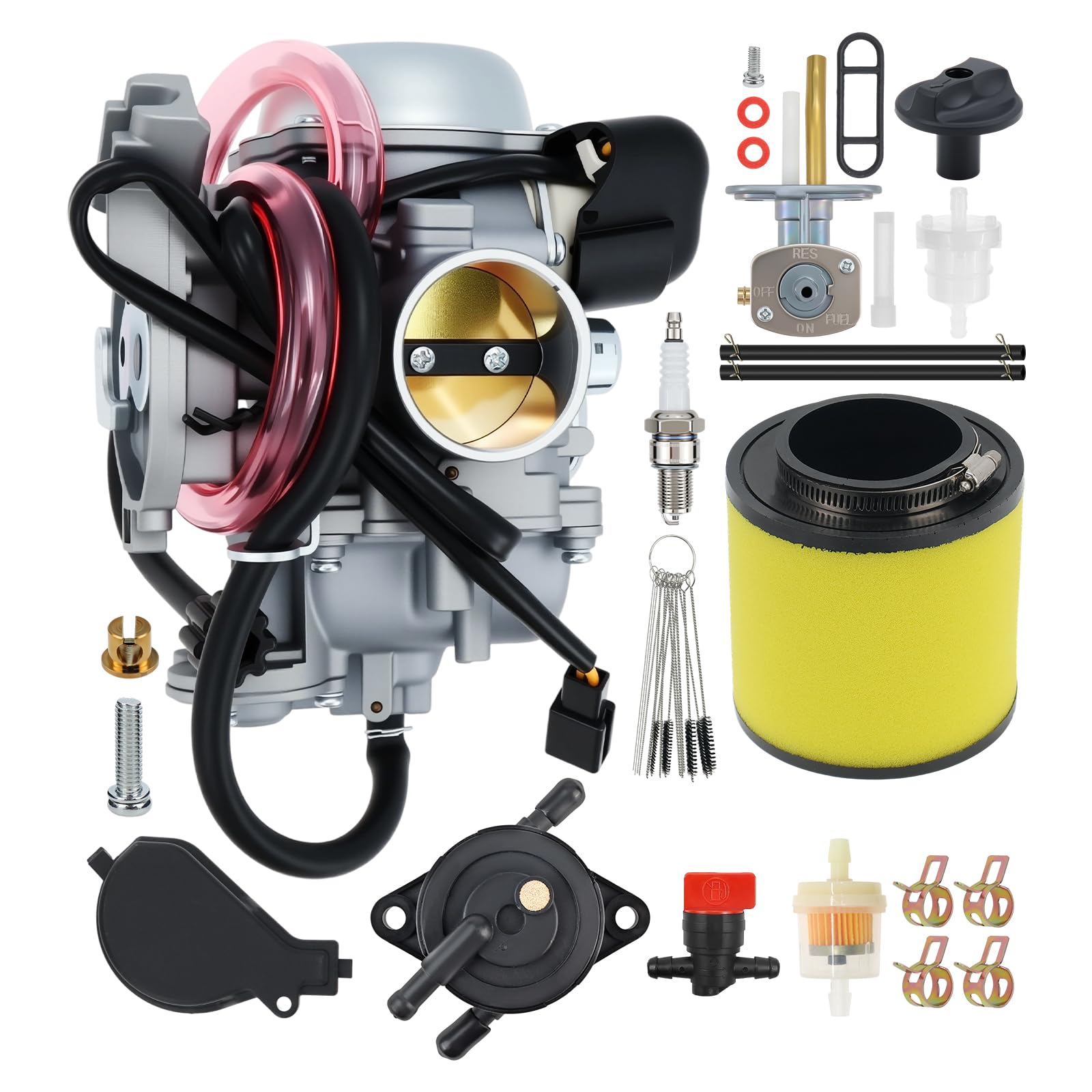 0470-470 Carburetor Compatible with Arctic Cat ATV 400 Manual Trans 4X4 VP Carb Cvk 34 Ae 2005-2006