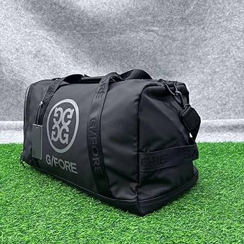 ジーフォア 新作 ゴルフバッグ ブラック ボストンバッグ ショルダーバッグ G/FORE ゴルフバッグ ブラック 新品タグ付きジーフォア ボストン