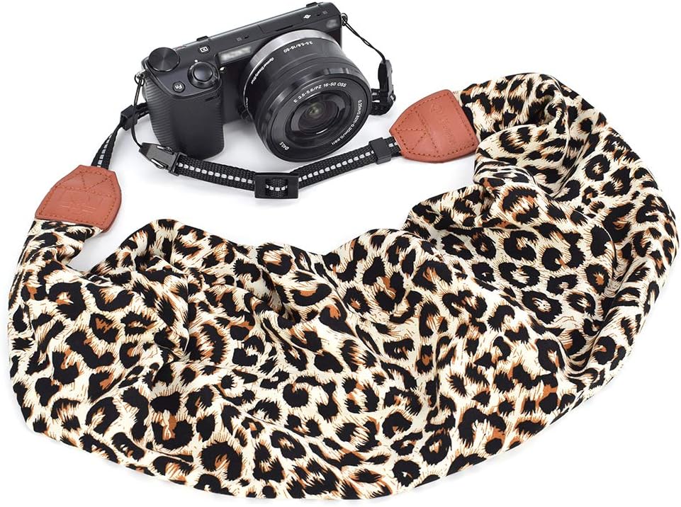 Camera Strap for Photographers - Universal Crossbody Shoulder Neck Strap Scarf Camera Strap for All DSLR
