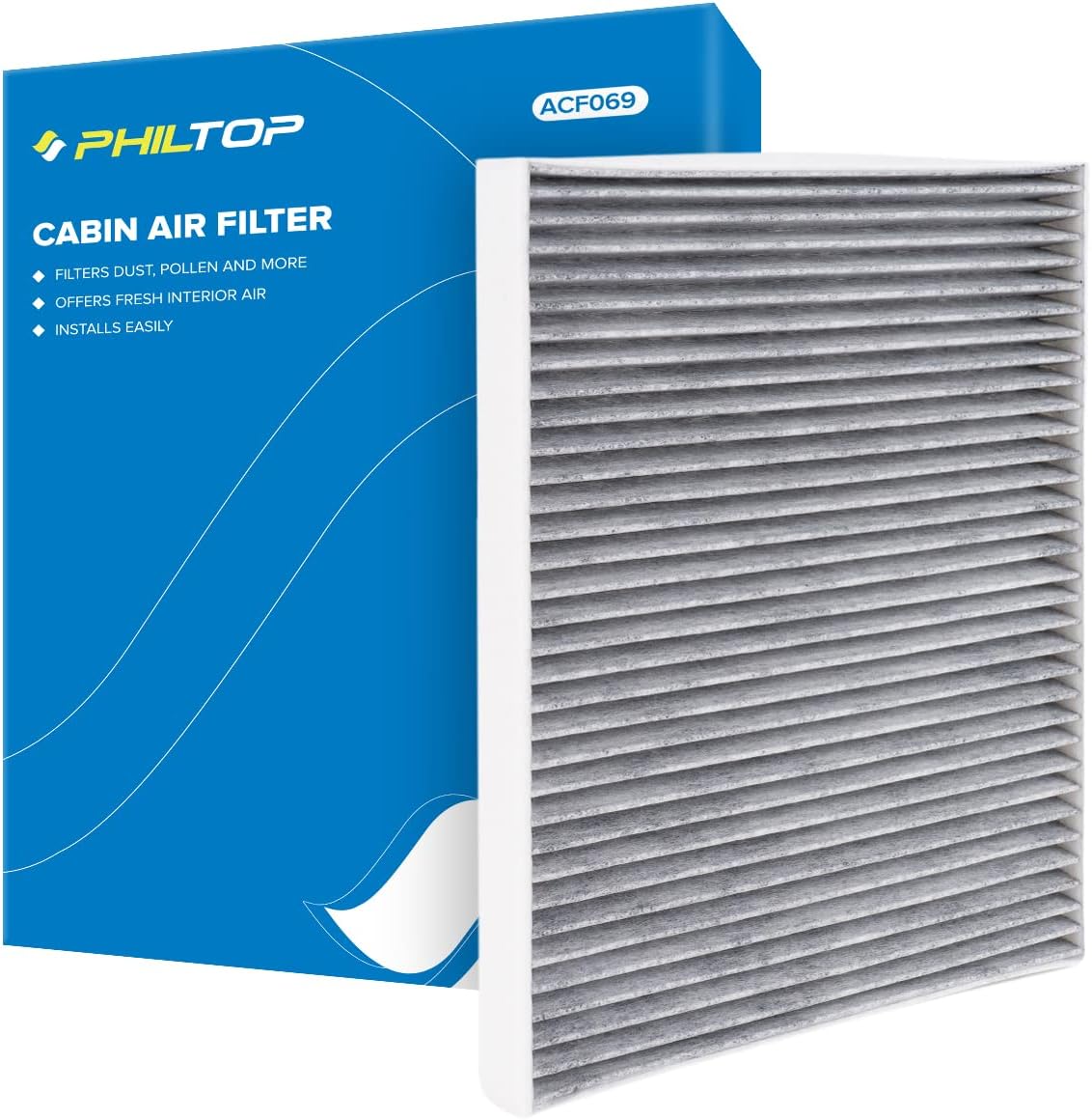 PHILTOP Cabin Air Filter with Activated Carbon (CF10360)