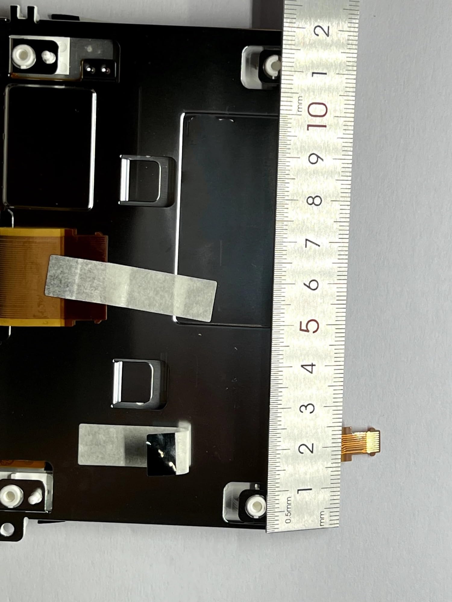 Wyświetlanie prędkości 5-calowy wyświetlacz LCD zestawu wskaźników klasy A+ LQ050T5DG01 o rozdzielczości 320x234 do zastosowań motoryzacyjnych