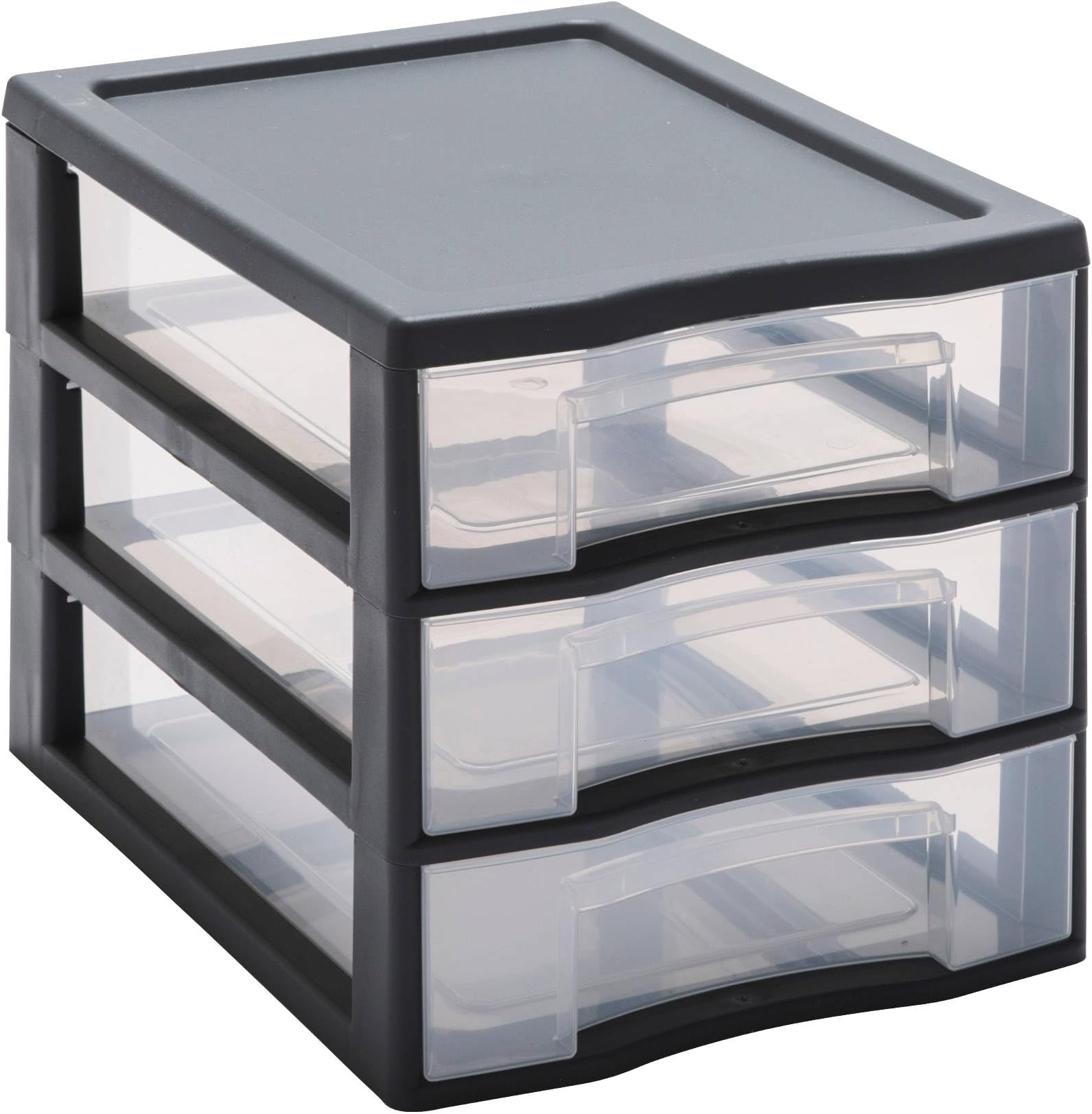 Paperflow stapelbare ladenkast 4 x 4 laden grijs a4 107 6 x 36 9 x 34 2 cm - kantoorartikelen kopen? | Korting tot 22
