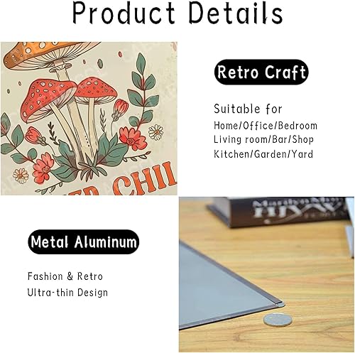 Miniatura 3 de CAEJCCL Letrero de metal divertido con texto en inglés Not All Those Who Wander Are Lost, letrero retro de aluminio para el hogar, sala de estar,