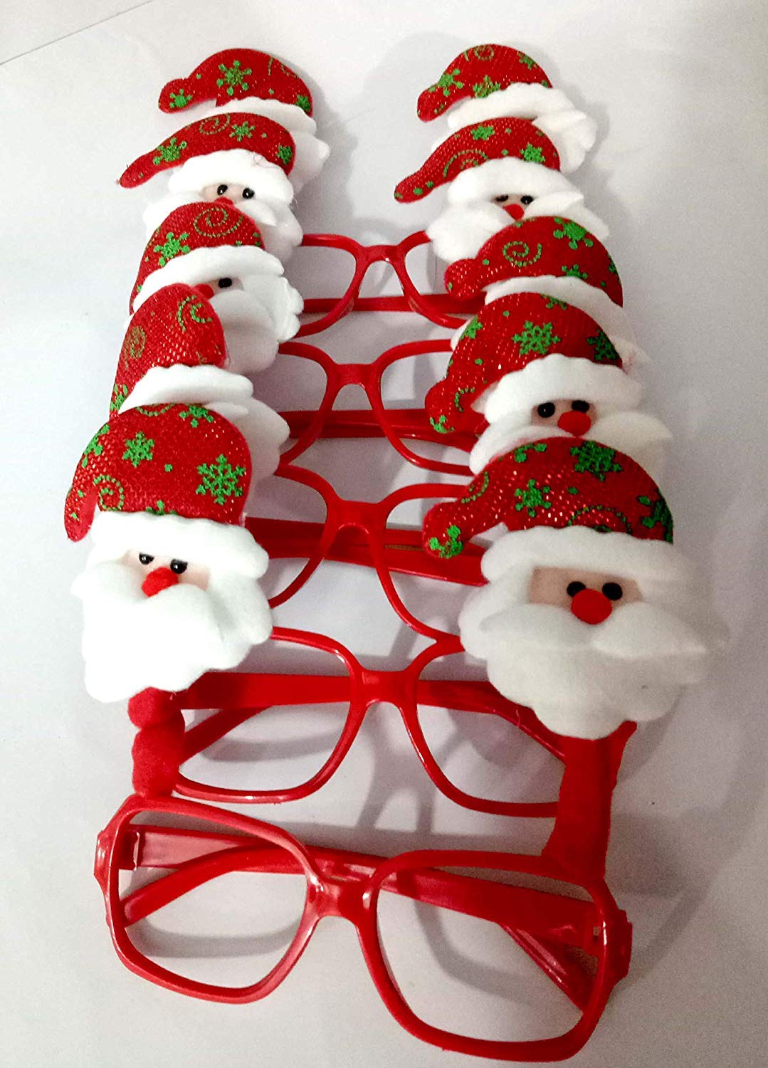 Nestroots Plastic Party Glasses Christma (Red_14 Cm ) Pack Of 5 - Image 2 thumbnail