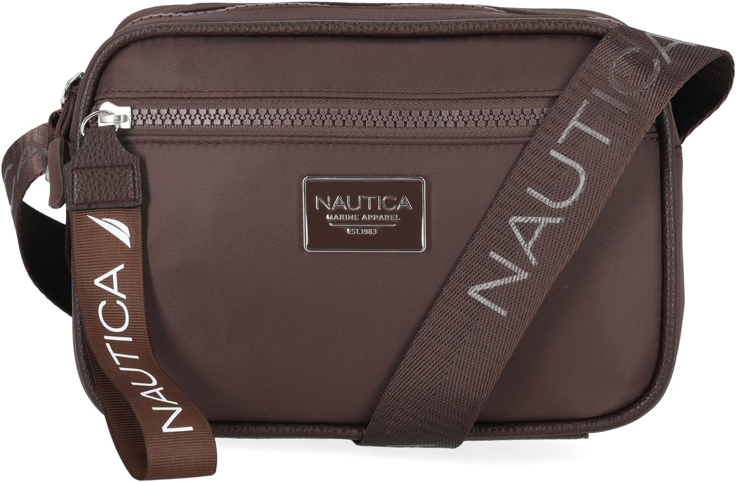 Nautica womens High Seas Camera Crossbody Bag in Espresso