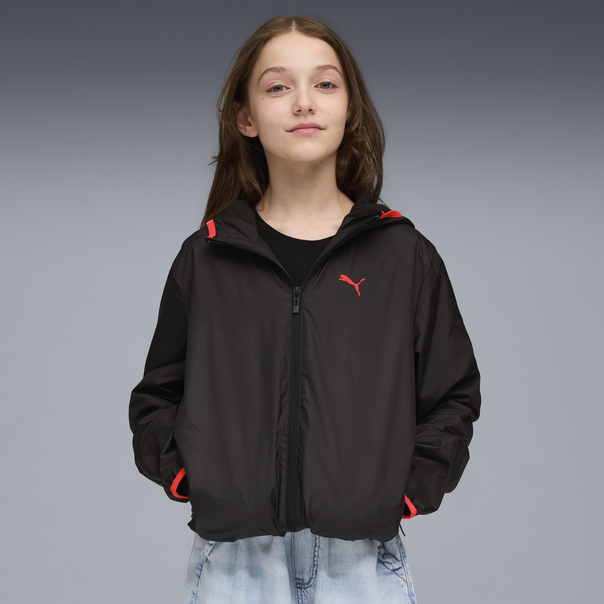 PUMA Fleece Lined Windbreaker Abrigo Unisex niños (Pack de 1)