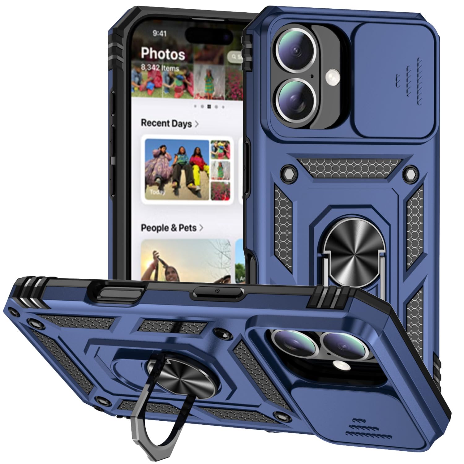 Coque iPhone 16 protège-caméra pour éviter les bris d'objectifs - 8