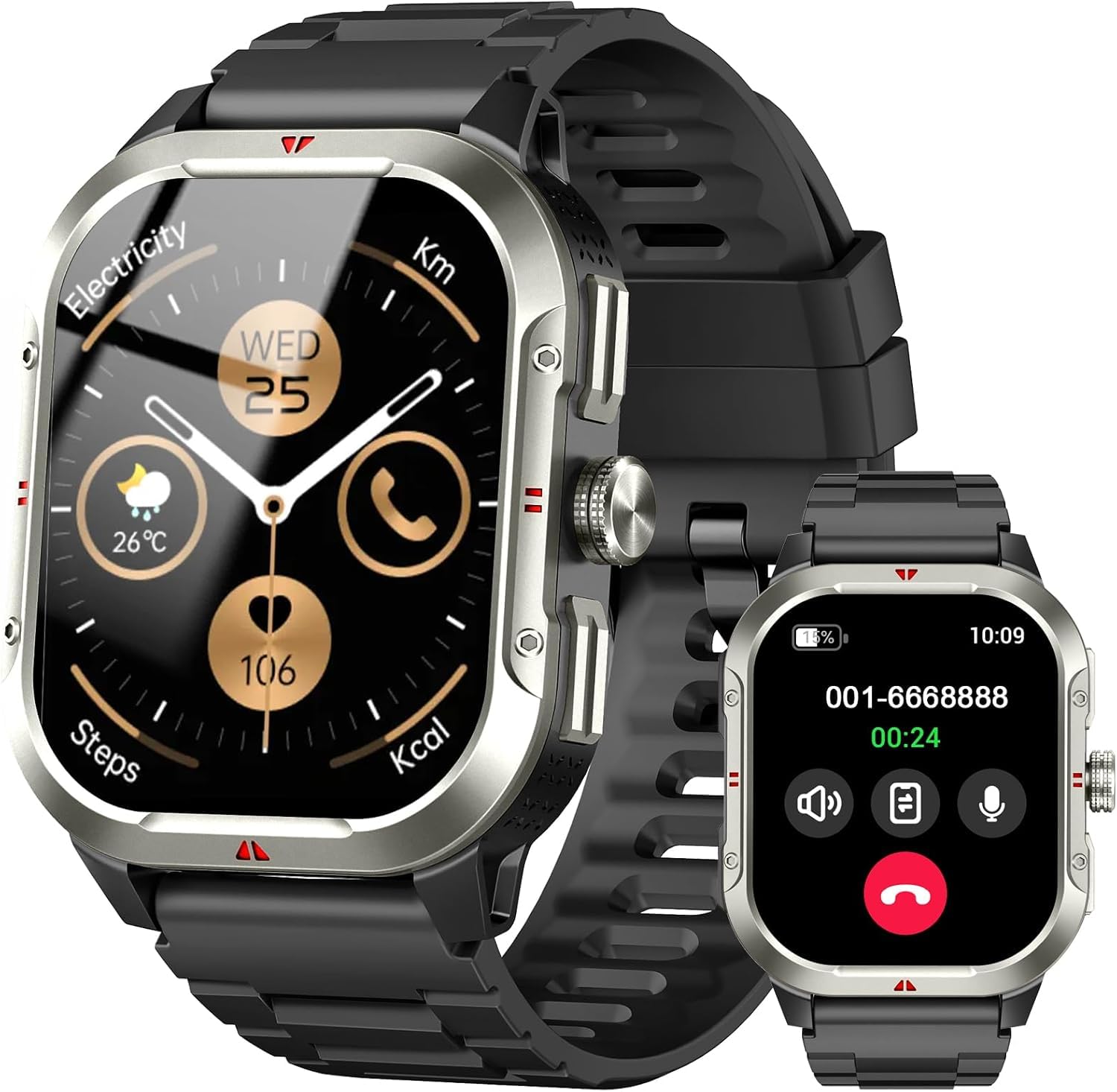 2026 Smartwatch Uomo GPS 2.06 Bluetooth