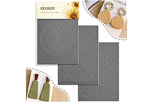 Polymer Clay Texture Mat Kit