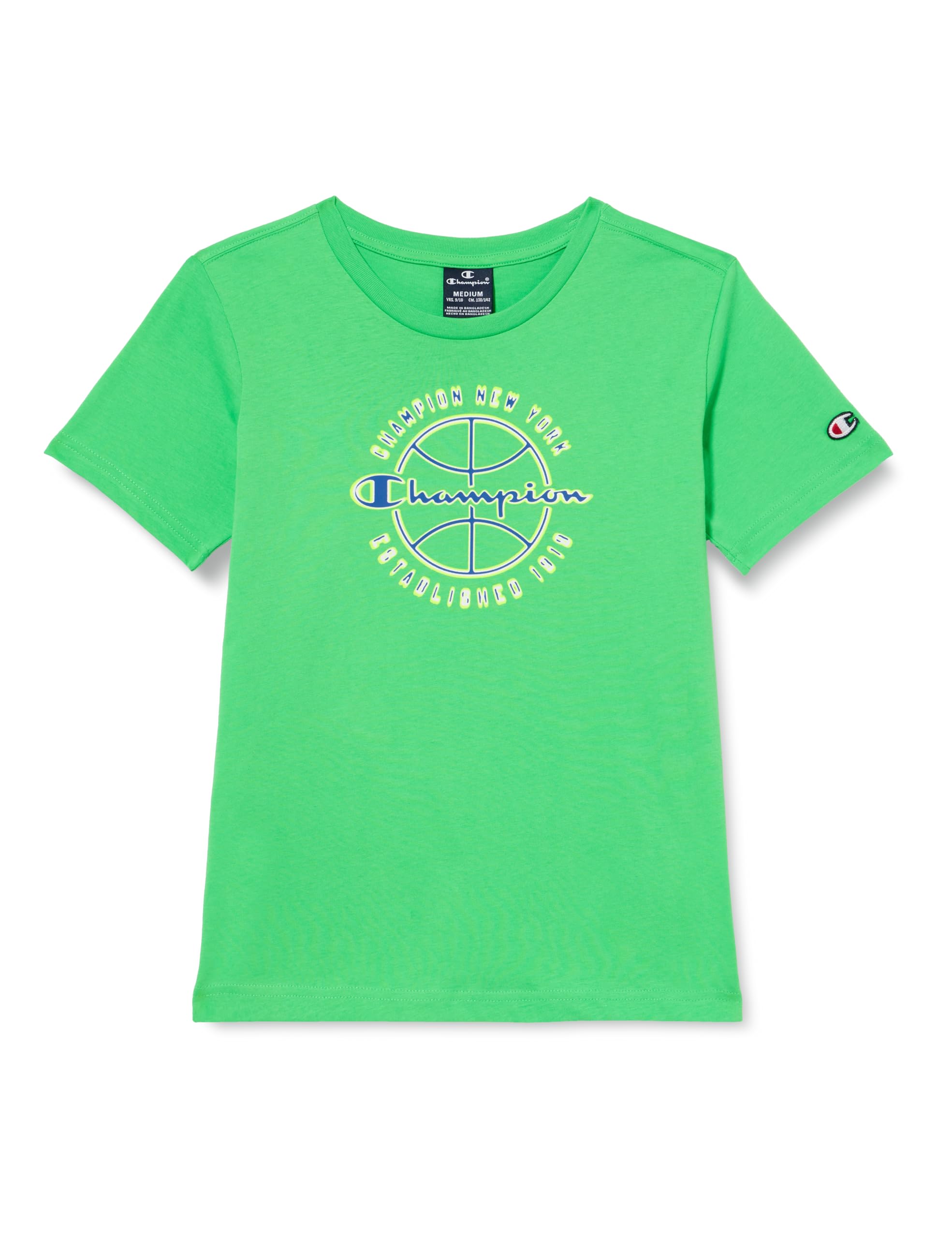 Champion Legacy Modern Basket B-Regular S/S Crewneck Camiseta para Niños