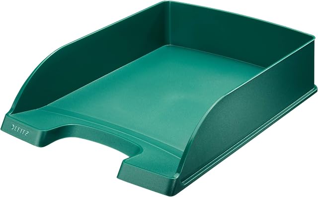 Leitz Kosz na listy Standard A4, 5 sztuk, zielony, seria Plus, 52270055