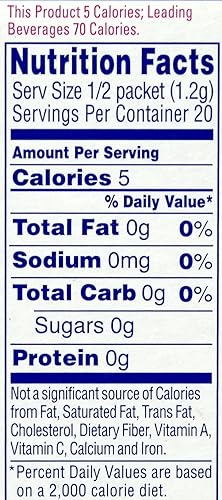 Vista 98 de Crystal Light On The Go Peach Mango con mezcla de bebidas de cafeína, caja de 10 paquetes (paquete de 8)