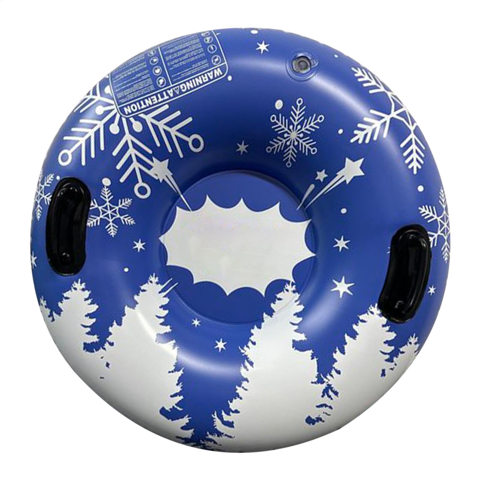 Inflatable Snow Tube - Cold Resistant 35.4Inch Snow Tube, Kid Adults Sledding Tube | Winter Glider Ring Sturdy Snow Tubing Sled Sliding Tube, Snow Play Gear Inflatable Hills Slopes Tube For Winter Fun