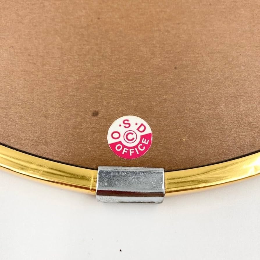 ミラー、壁掛け、ピエロ、押花葉っぱ鏡