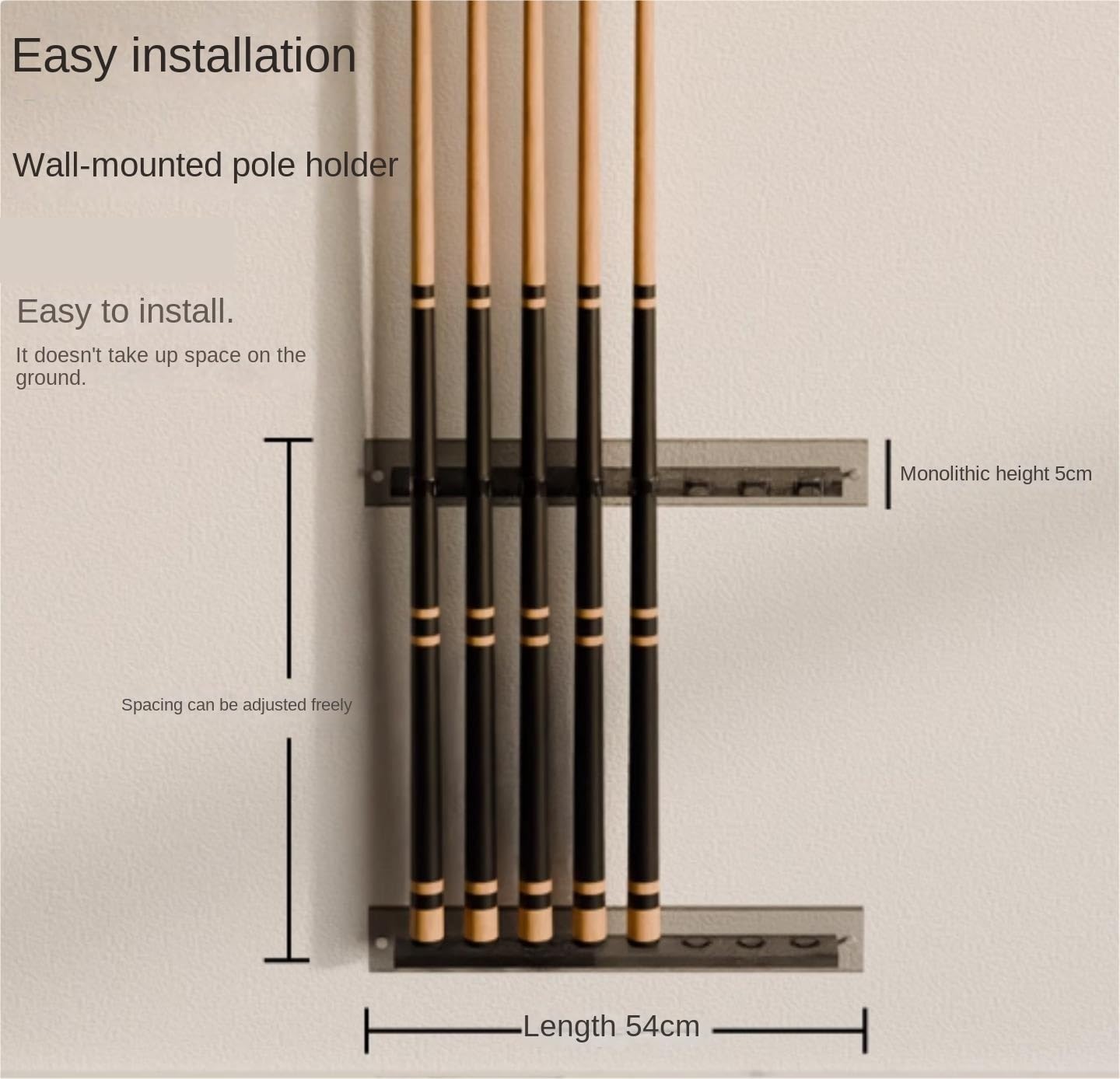 Aufbewahrung Ständer Golf Club Stand Acryl Display Clubs Wand Halterung Organizer Pool Queue Lagerung Rack Golfschlager