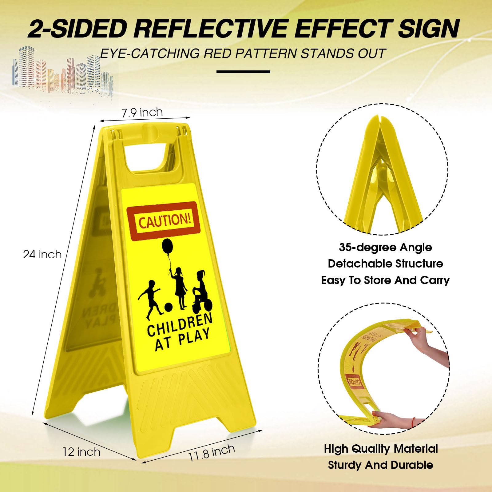 Roowest Industrial Warning Sign
