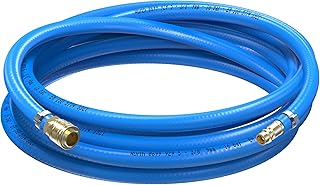 AUPROTEC Würth Compressed Air Hose Set PVC + Brass Quick Connector (1 m, Inner Diameter 9 mm)