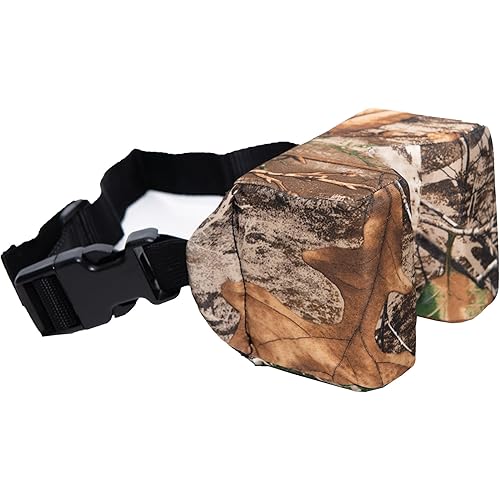 Realtree Camo Strut Shooting Gun Rest and Turkey Mouth Call Pouch Combo for Turkey Hunting