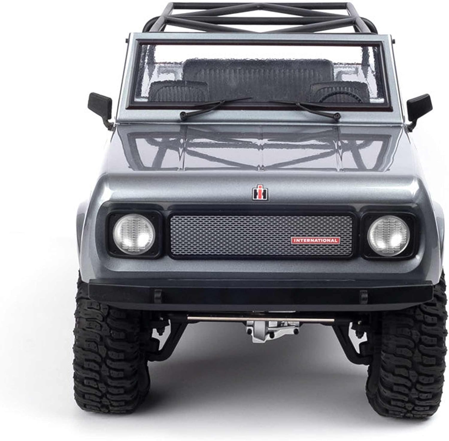 Redcat Racing Gen9 Scout 800A 1/10 Scale Trail RC Truck Crawler, 4WD Electric, 2-Speed Transmission, Portal Axles, Licensed International Body, Waterproof ESC, RTR Remote Control Truck - Graphite