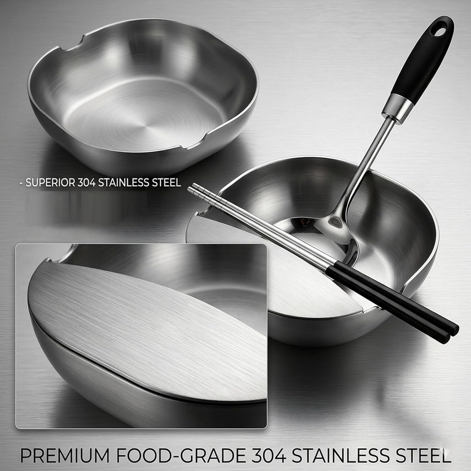 Stainless Steel Spoon Rest for Stove Top, 304 Spoon Holder for Kitchen Counter, Multipurpose Kitchen Utensil Holder for Ladles, Tongs, Spatula, Dishwasher Safe Cooking Spoon Holder (3PCS)