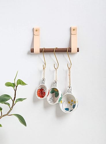 Miniatura 5 de Keyaiira - Estante de almacenamiento para colgar toallero, kit de soporte de pared para ollas, sartenes, tazas, toallas, utensilios, tazas de café,