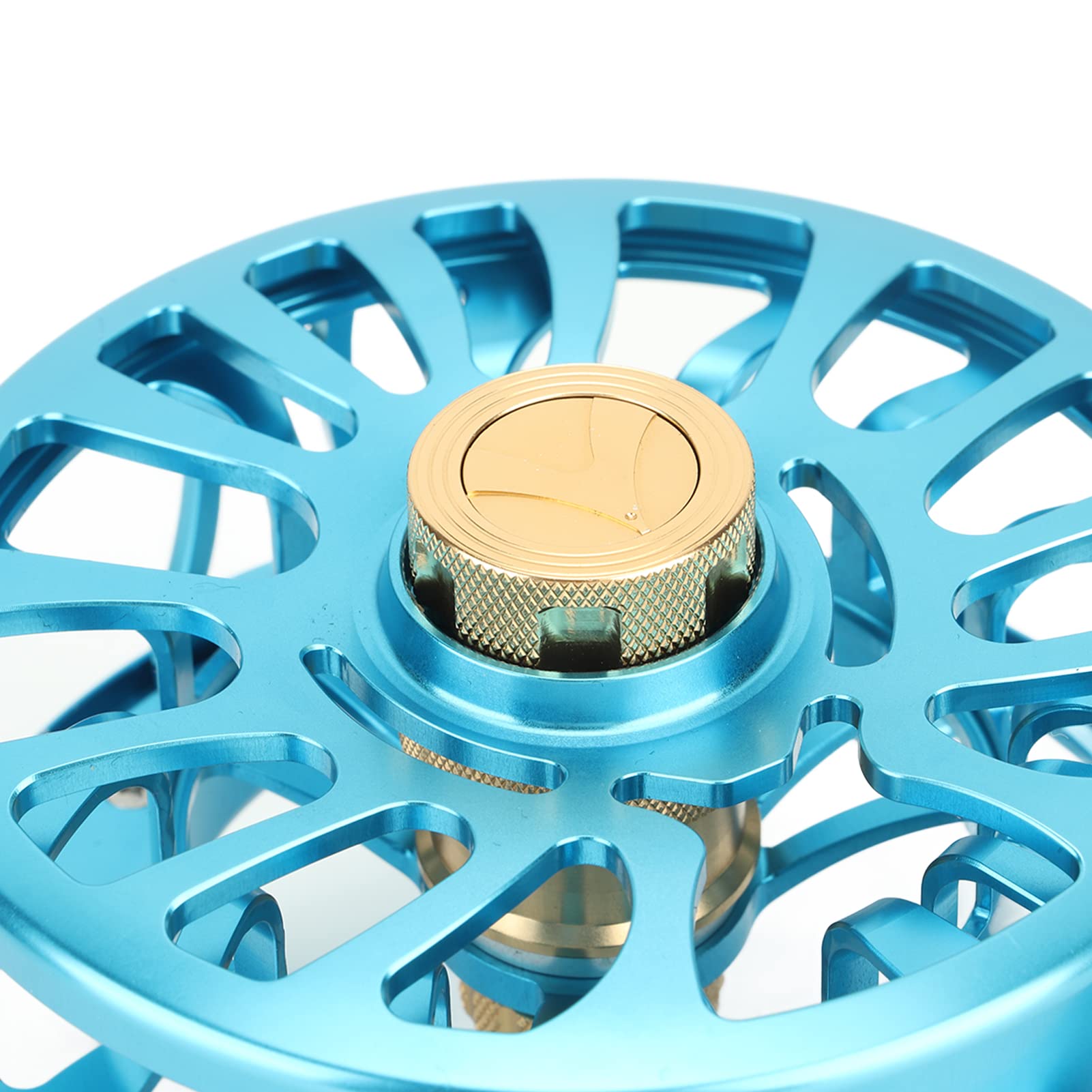 Mulinello da pesca a mosca ZenithAur con corpo lavorato a CNC, cuscinetti 2+1BB e design con mandrino di grandi dimensioni, mulinello da mosca in alluminio da 7/9 pesi per la