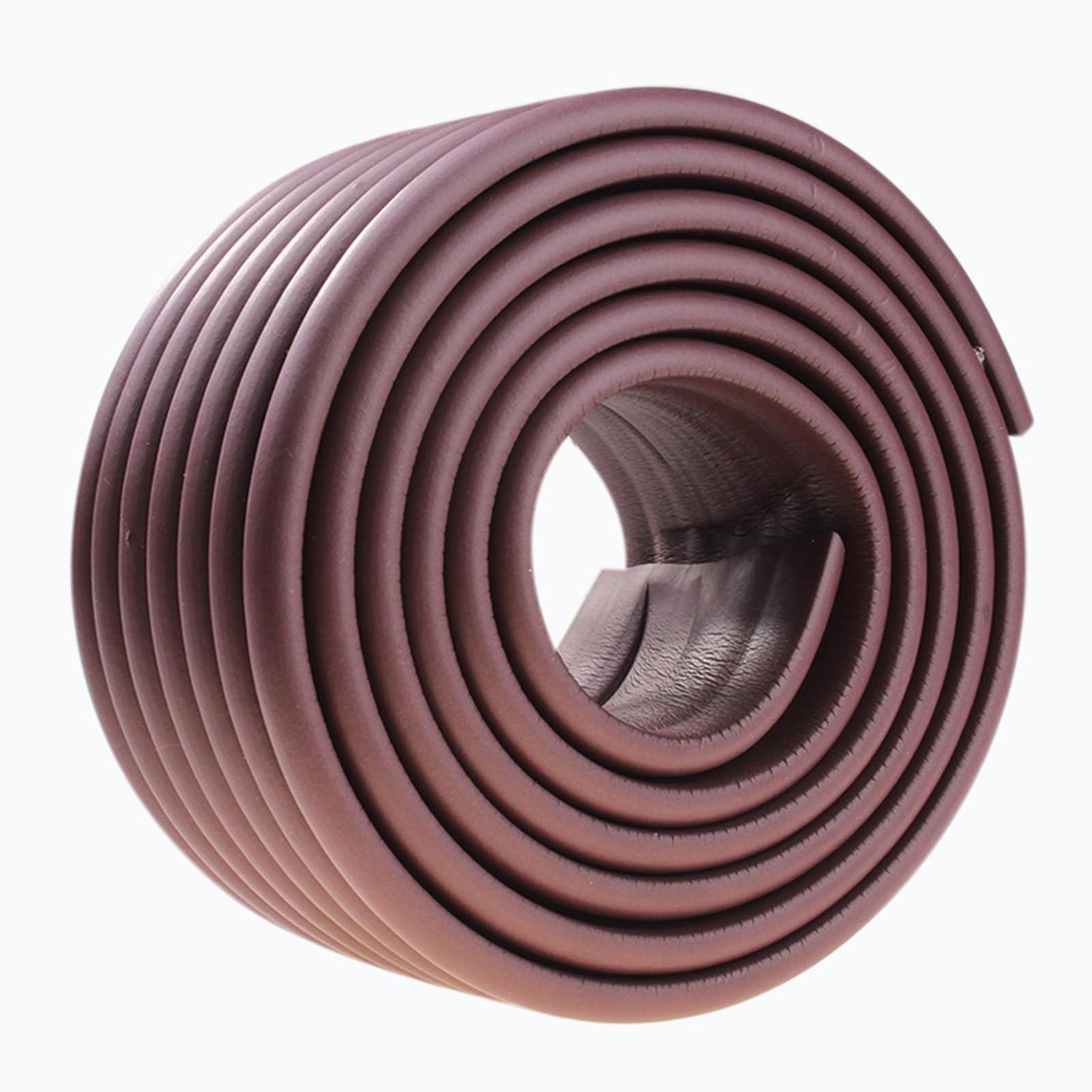 YNBSHGAA Foam edge protectors, Foam Wall Edge Protector, Furniture Safety Bumpers, Sharp Guards Pole Strips Coffee Table,Brown-6pcs
