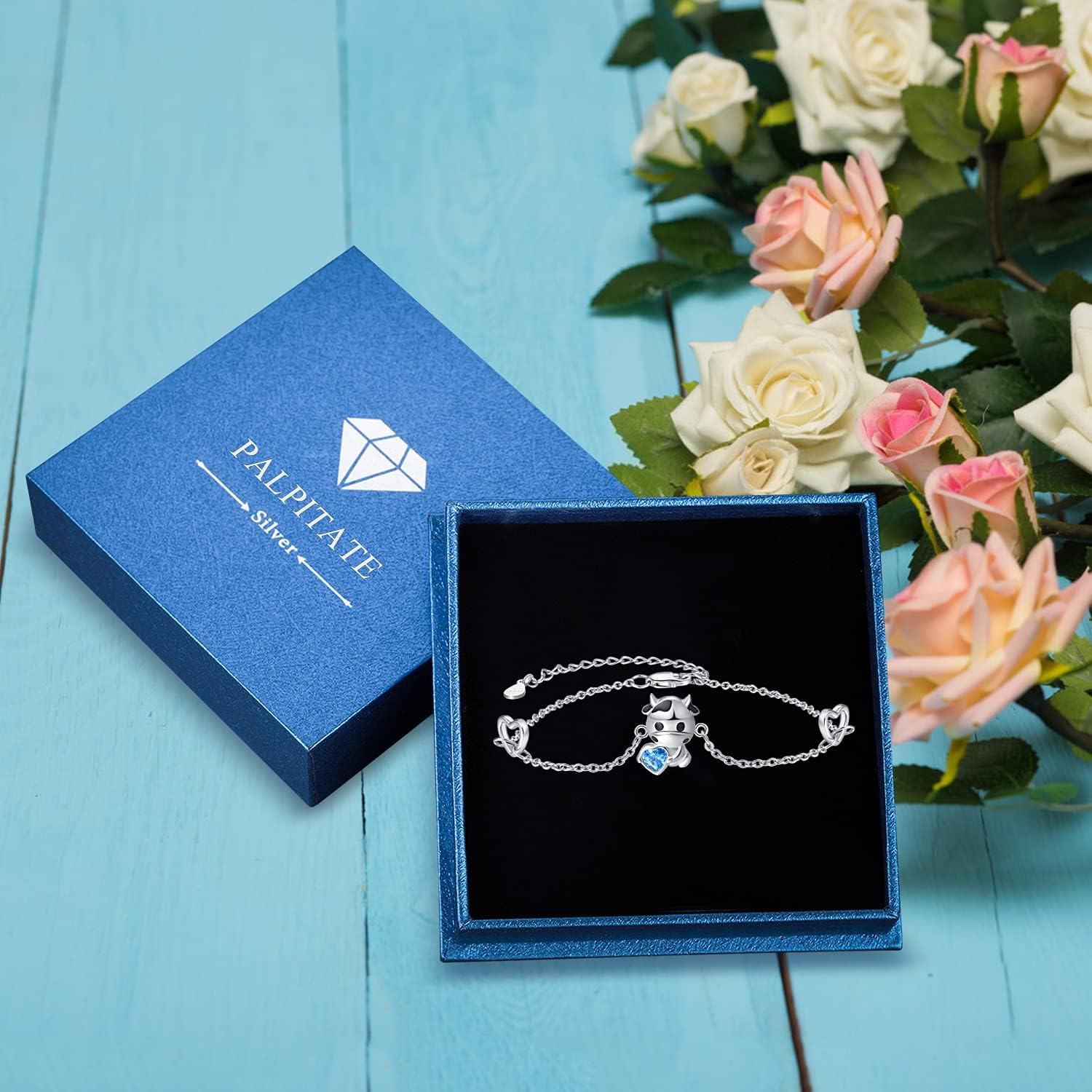 Palpitate Animal Bracelet 925 Sterling Silver Cute Animal Lover Jewelry Gifts for Women Daughter Her Adjustable - Image 8