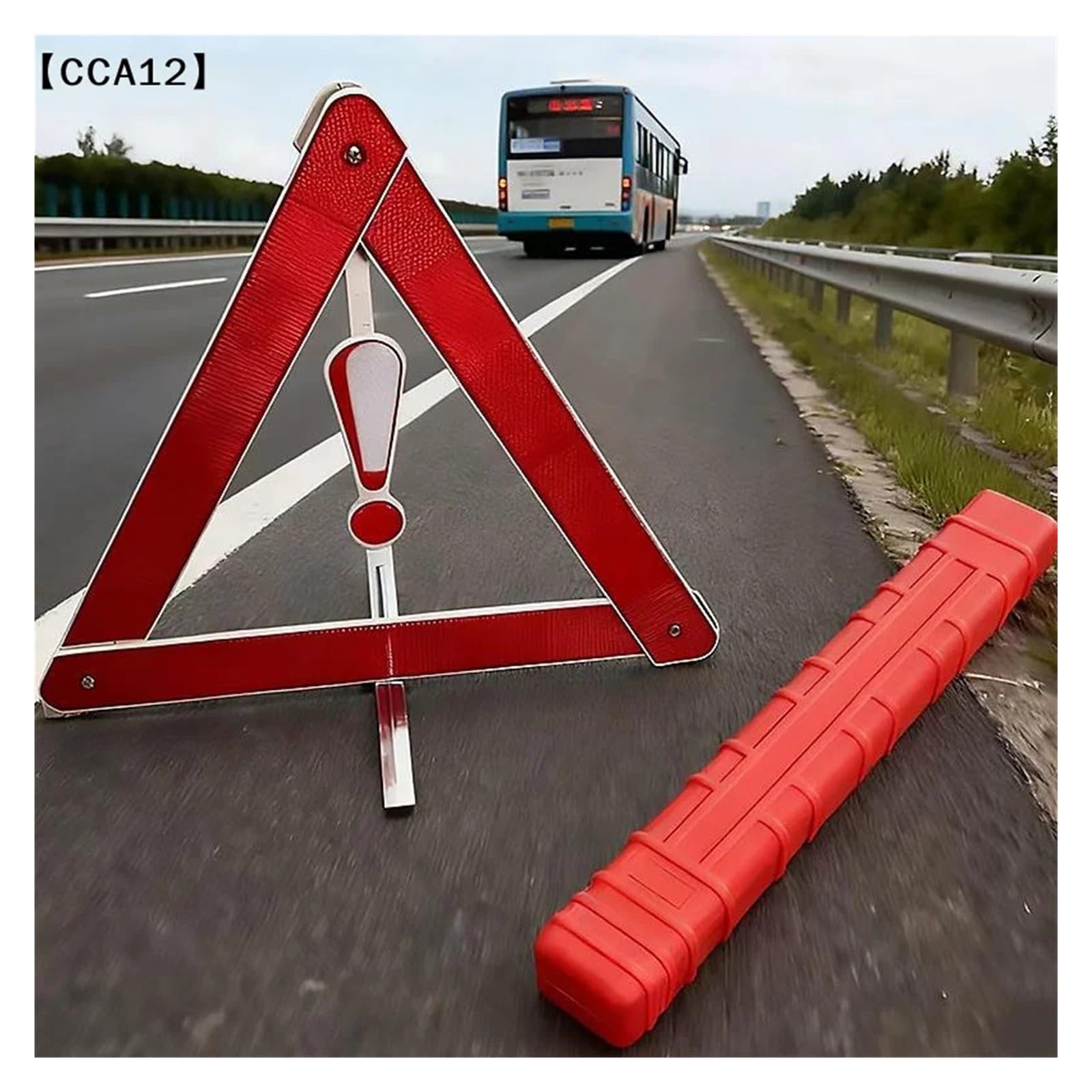 Dispositivo de Alerta temprana Emergencia Plegable for Seguridad Vial, triángulo Advertencia for Coches, 10 Uds para Advertencia