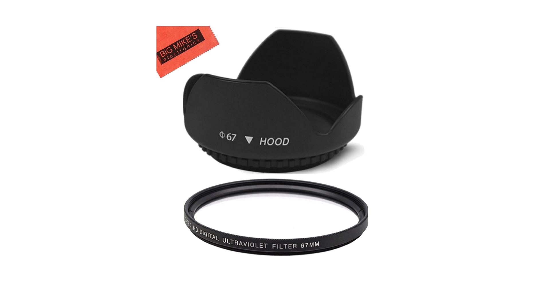 Nikon COOLPIX P900 デジタルカメラ　保護フィルター付き Amazon.com : 67mm Digital Tulip Flower Lens Hood and 67mm UV